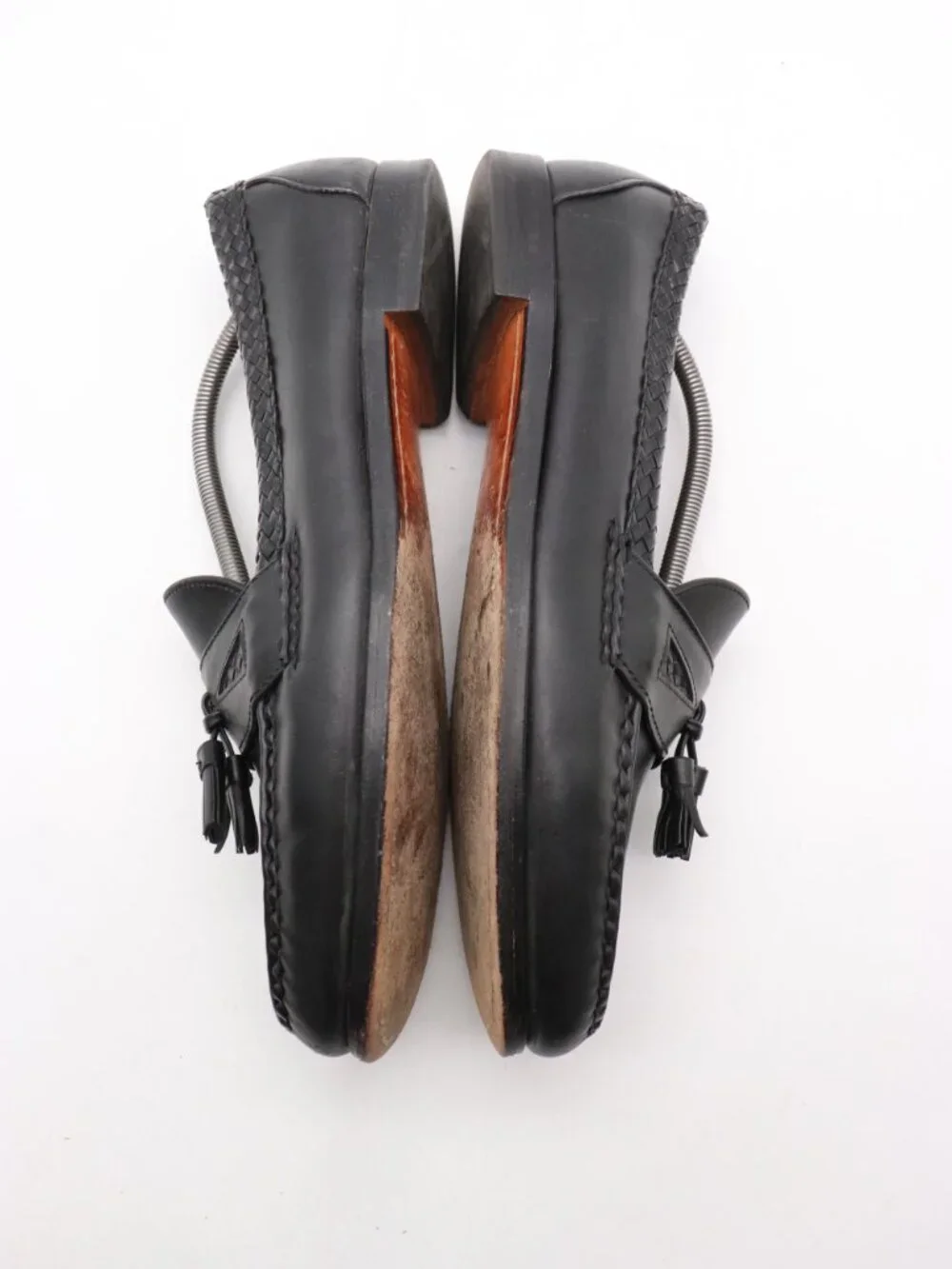 Allen Edmonds Maxfield Men's Size 13 D Black Leather Slip On Shoes USA